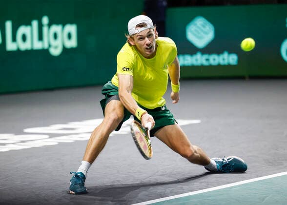 Alex De Minaur (AUS)Davis Cup Finale 2022, Palacio de Deportes JosÃ Copyright: xJuergenxHasenkopfx