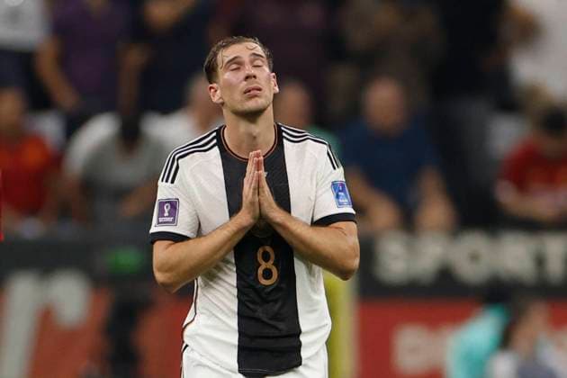 Bilder des Jahres, Sport 11 November Sport Themen der Woche KW47 Sport Bilder des Tages Leon Goretzka of Germany during a FIFA World Cup, WM, Weltmeisterschaft, Fussball soccer match of the group phase between Spain and Germany at Al Bait stadium in Al Khor, Qatar, 27 November 2022. World Cup: Spain vs. Germany !ACHTUNG: NUR REDAKTIONELLE NUTZUNG!  Copyright: xAlbertoxEstevezx GR7470 20221127-9d73a92dd5b8c8597abf7fc7bc52c2b1600e0efb