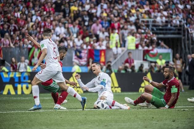 Cristiano Ronaldo 2018 FIFA World Cup, WM, Weltmeisterschaft, Fussball Portugal - Morocco, 1-0, Luzhniki Stadium, Moscow, Russia, 2018-06-20 (c) ORRE PONTUS Aftonbladet IBL Bildbyra * * * EXPRESSEN OUT * * * AFTONBLADET 85527 Moscow Russia x2512x *** Cristiano Ronaldo 2018 FIFA World CUP, Portugal Morocco, 1 0, Luzhniki Stadium, Moscow, Russia, 2018 06 20 c ORRE PONTUS Aftonbladet IBL Bildbyra EXPRESSEN OUT AFTONBLADET 85527 Moscow Russia sport x2512x  Copyright: xPontusxOrre Aftonbladet TTx 2018 FIFA World CUP, Portugal - Morocco, 1-0