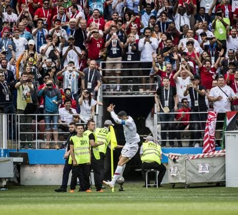Cristiano Ronaldo scores 2018 FIFA World Cup, WM, Weltmeisterschaft, Fussball Portugal - Morocco, 1-0, Luzhniki Stadium, Moscow, Russia, 2018-06-20 (c) ORRE PONTUS Aftonbladet IBL Bildbyra * * * EXPRESSEN OUT * * * AFTONBLADET 85527 Moscow Russia x2512x *** Cristiano Ronaldo scores 2018 FIFA World CUP, Portugal Morocco, 1 0, Luzhniki Stadium, Moscow, Russia, 2018 06 20 c ORRE PONTUS Aftonbladet IBL Bildbyra EXPRESSEN OUT AFTONBLADET 85527 Moscow Russia sport x2512x  Copyright: xPontusxOrre Aftonbladet TTx 2018 FIFA World CUP, Portugal - Morocco, 1-0