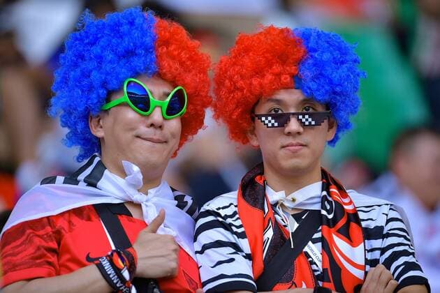 RECORD DATE NOT STATED FIFA World Cup, WM, Weltmeisterschaft, Fussball Qatar 2022 Korea Republic vs Ghana Fans o Aficion during the game Korea Republic (Shout Korea) vs Ghana, Corresponding to Group H of the FIFA World Cup Qatar 2022, at Education City Stadium, Doha, November 28, 2022. <br><br> Fans o Aficion durante el partido Republica de Corea (Corea del Sur) vs Ghana, correspondiente al Grupo H de la Copa Mundial de la FIFA Qatar 2022, en el Estadio de la Ciudad de la Educacion, Doha, 28 de noviembre de 2022. DOHA DOHA QATAR  Copyright: xAdrianxMaciasx 20221128_14423