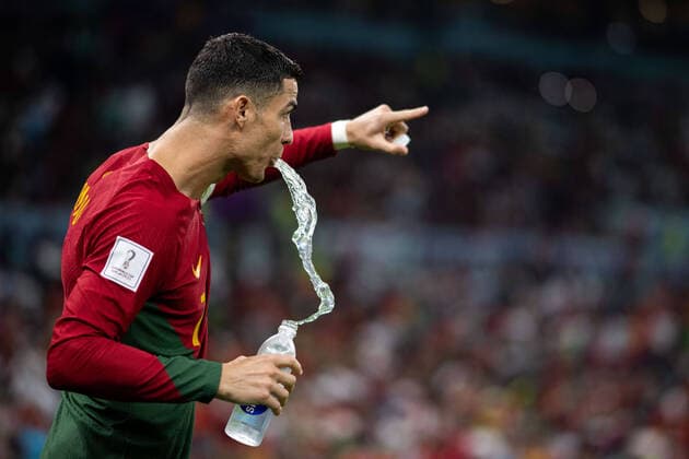221128 Cristiano Ronaldo of Portugal during the FIFA World Cup, WM, Weltmeisterschaft, Fussball 2022 football match between Portugal and Uruguay on November 28, 2022 in Doha. Photo: Joel Marklund BILDBYRAN kod JM JM0392 bbeng fotboll football soccer fotball vm fotbolls-vm fotball-vm fotbolls-vm 2022 fifa world cup 2022 portugal uruguay *** 221128 Cristiano Ronaldo of Portugal during the FIFA World Cup 2022 football match between Portugal and Uruguay on November 28, 2022 in Doha Photo Joel Marklund BILDBYRAN code JM JM0392 bbeng football football soccer fotball world cup football world cup football world cup 2022 fifa world cup 2022 portugal uruguay,  Copyright: JOELxMARKLUND BB221128JM042