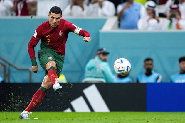 221128 Cristiano Ronaldo of Portugal during the FIFA World Cup, WM, Weltmeisterschaft, Fussball 2022 football match between Portugal and Uruguay on November 28, 2022 in Doha. Photo: Joel Marklund BILDBYRAN kod JM JM0392 bbeng fotboll football soccer fotball vm fotbolls-vm fotball-vm fotbolls-vm 2022 fifa world cup 2022 portugal uruguay Copyright: JOELxMARKLUND BB221128JM051