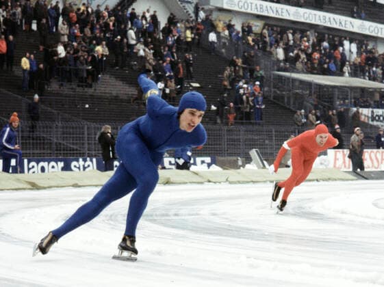 GÖTEBORG 1978-02-26. VM i skridsko pa Nya Ullevi - Eric Heiden, USA. GÖTEBORG SVERIGE Skridsko x2524x *** GÖTEBORG 1978 02 26 World Skating Championships at Nya Ullevi Eric Heiden, USA GÖTEBORG SWEDEN Skating x2524x  Copyright: xKamerareportage TTx VM I SKRIDSKO