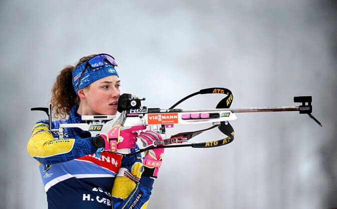 Sport Themen der Woche KW48 KONTIOLACHTI 20221129 Hanna Öberg pa skjutvallen under tisdagens träningspass inför damernas världscuppremiär imorgon onsdag. Kontiolahti Finland x10040x *** KONTIOLACHTI 20221129 Hanna Öberg pa skjutvallen under tisdagens tränningspass for the ladies world cup premiere tomorrow onsdag Kontiolahti Finland x10040x,  Copyright: xAndersxWiklund TTx SKIDSKYTTE KONTIOLAX