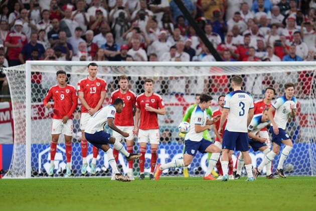 Marcus Rashford (ENG), NOVEMBER 29, 2022 - Football Soccer : FIFA World Cup, WM, Weltmeisterschaft, Fussball Qatar 2022 Group B match between Wales 0-3 England at Ahmad Bin Ali Stadium in Al Rayyan, Qatar.  (205096377)