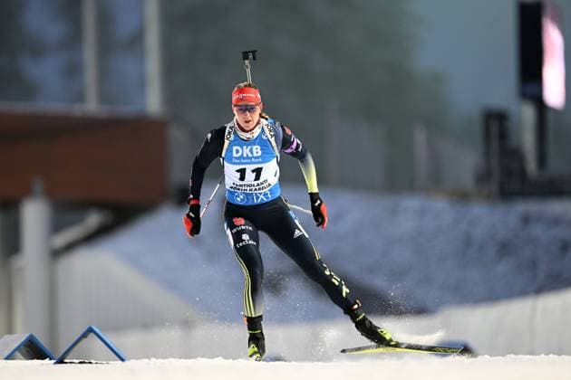 Sport Themen der Woche KW48 Sport Bilder des Tages KONTIOLAX 20221130 Denise Herrmann-Wick, Tyskland, under damernas världscuppremiär i skidskytte över 15 km i Kontiolax, Finland. Kontiolahti Finland x10040x *** KONTIOLAX 20221130 Denise Herrmann Wick, Germany, during the womens biathlon world cup premiere over 15 km in Kontiolax, Finland Kontiolahti Finland x10040x,  Copyright: xAndersxWiklund TTx SKIDSKYTTE VÄRLDSCUPEN KONTIOLAX