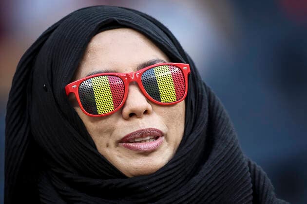 Belgium s fans pictured ahead of a soccer game between Belgium s national team, Nationalteam the Red Devils and Croatia, the third and last game in Group F of the FIFA 2022 World Cup in Al Rayyan, State of Qatar on Thursday 01 December 2022. BRUNOxFAHY  x54346848x