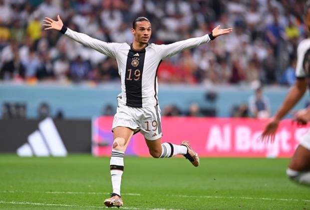 FUSSBALL WM 2022 VORRUNDE GRUPPE E Costa Rica - Deutschland 01.12.2022 Leroy Sane (Deutschland)