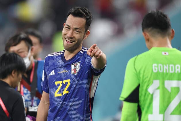 Sport Bilder des Tages (221201) -- DOHA, Dec. 1, 2022 -- Yoshida Maya (L) of Japan celebrates after the Group E match between Japan and Spain at the 2022 FIFA World Cup, WM, Weltmeisterschaft, Fussball at Khalifa International Stadium in Doha, Qatar, Dec. 1, 2022. ) (SP)QATAR-DOHA-2022 WORLD CUP-GROUP E-JPN VS ESP CaoxCan 