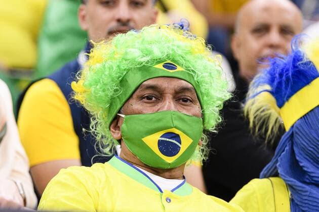 RECORD DATE NOT STATED FIFA World Cup, WM, Weltmeisterschaft, Fussball Qatar 2022 Cameroon vs Brazil Fans o Aficion during the game Cameroon vs Brazil, Corresponding to Group G of the FIFA World Cup Qatar 2022, at Lusail Stadium, Lusail, Doha, on December 02, 2022. <br><br> Fans o Aficion durante el partido Camerun vs Brasil, correspondiente al Grupo G de la Copa Mundial de la FIFA Qatar 2022, en el Estadio Lusail, Lusail, Doha, el 02 de Diciembre de 2022. LUSAIL DOHA QATAR  Copyright: xMarcioxMachadox 20221202_1825