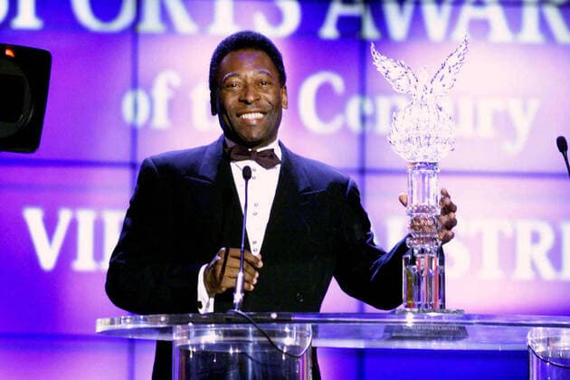 WMP LAPRESSE 22-11-1999 AUSTRIA - CALCI O WORLD SPORT AWARDS NELLA FOTO: PELE  Copyright: x--x