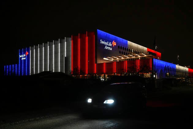 Swiss Life Arena des ZSC, ZSC Lions - SC Bern, National League, Eishockey, 03.11.2022 *** ZSC Swiss Life Arena, ZSC Lions SC Bern, National League, Ice Hockey, 03 11 2022 