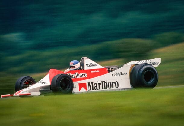 08 Tambay Patrick (fra), Marlboro Team McLaren, McLaren-Ford M29, action during the Austrian Grand Prix 1979, 11th round of the FIA Formula 1 World Championship, WM, Weltmeisterschaft on the Osterreichring, from August 10 to 12, 1979 in Spielberg, Austria - F1 ARCHIVE - SAISON 1979 DPPI Panoramic  1979 F1 AUTRICHE TAMBA 4EC4