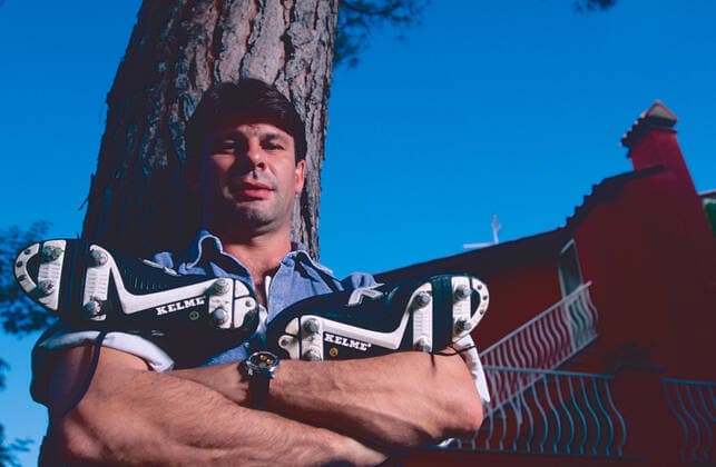 Italian football player Sebastiano said Sebino Nela, Ciampino, Italy 1994 