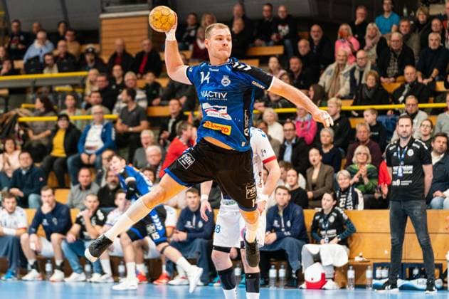 Tor Paul Skorupa (VfL Luebeck-Schwartau 14) VfL Luebeck-Schwartau vs. TV Grosswallstadt, Handball, 2. Bundesliga, Spieltag 15, Saison 2022 2023, 09.12.2022 -Pressefoto Marcel von Fehrn VfL Luebeck-Schwartau vs. TV Grosswallstadt, Handball, 2. Bundesliga, Spieltag 15, Saison 2022 2023, 09.12.2022 Luebeck Copyright: xEibnerxPressefoto MarcelxvonxFehrnx EP_EER