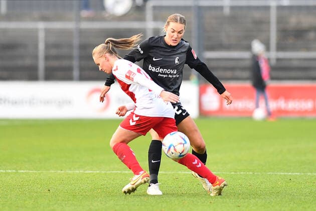 GERMANY, COLOGNE - DECEMBER 11, 2022: The match of Women Bundesliga 1.FC Koeln vs SC Freiburg  Copyright: xVITALIIxKLIUIEVx