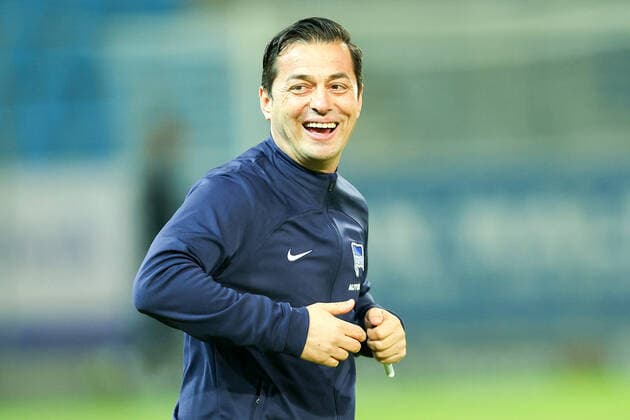 Chemnitz, 09.12.2022, Stadion - An der Gellertstraße, Fußball, Männer, Saison 2022 2023, Regionalliga Nordost, 16. Spieltag , Chemnitzer FC - Hertha BSC II , Im Bild: Trainer Ante Covic (Hertha II) ,