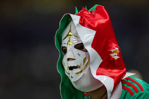 Football - FIFA World Cup, WM, Weltmeisterschaft, Fussball Qatar 2022 - Group C - Argentina v Mexico DOHA, QATAR - Saturday, November 26, 2022: Mexico supporters during the FIFA World Cup Qatar 2022 Group C match between Argentina and Mexico at the Lusail Stadium. DOHA Lusail Stadium DOHA QATAR  Copyright: xDavidxRawcliffex P2022-11-26-FIFA_WC_Argentina_Mexico-37