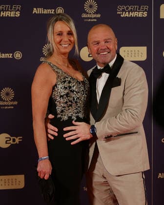 Baden-Baden , Sportler des Jahres 2022 , Sven ottke mit Frau