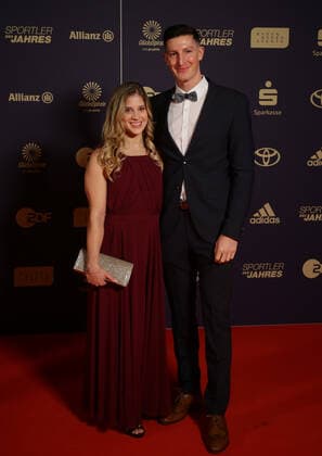 Baden-Baden , Sportler des Jahres 2022 , Elizabeth Seitz fmit Nils heyden