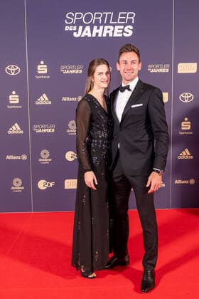 Niklas Kaul und Mareike Roesing, Sportler des Jahres, Verleihung der Ehrung im Jahre 2022, 18.12.2022, Eibner-Pressefoto Sascha Walther Sportler des Jahres, Verleihung der Ehrung im Jahre 2022, 18.12.2022 Baden-Baden Copyright: xEibner-Pressefotox EP_EER
