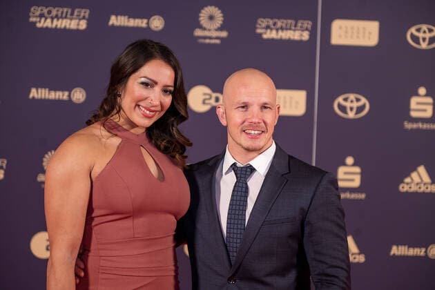 Fabian Hambuechen mit Frau Viktoria, Sportler des Jahres, Verleihung der Ehrung im Jahre 2022, 18.12.2022, Eibner-Pressefoto Sascha Walther Sportler des Jahres, Verleihung der Ehrung im Jahre 2022, 18.12.2022 Baden-Baden Copyright: xEibner-Pressefotox EP_EER