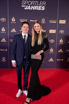 Marcel Nguyen und Noemi Peschel, Sportler des Jahres, Verleihung der Ehrung im Jahre 2022, 18.12.2022, Eibner-Pressefoto Sascha Walther Sportler des Jahres, Verleihung der Ehrung im Jahre 2022, 18.12.2022 Baden-Baden Copyright: xEibner-Pressefotox EP_EER