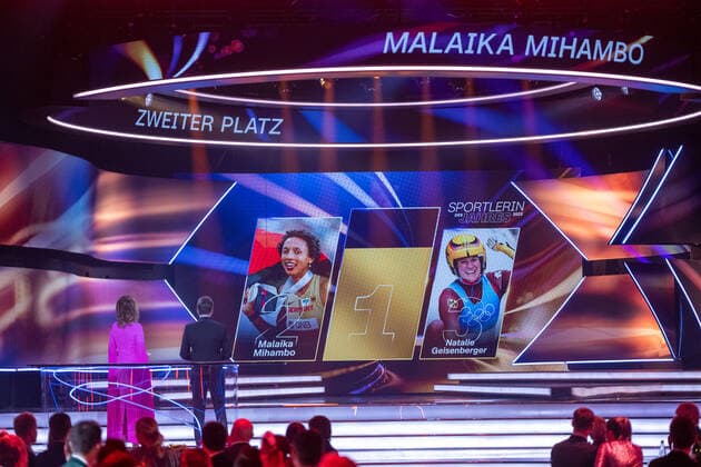 Malaika Mihambo, 2. Platz bei der Sportlerin des Jahres, Achtung Sperrfrist!!!