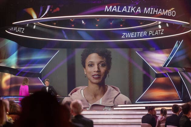 Malaika Mihambo, 2. Platz bei der Sportlerin des Jahres, Achtung Sperrfrist!!!