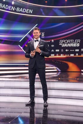 Niklas Kaul, Sportler des Jahres 2022, Sportler des Jahres, Verleihung der Ehrung im Jahre 2022, 18.12.2022, Eibner-Pressefoto Sascha Walther Sportler des Jahres, Verleihung der Ehrung im Jahre 2022, 18.12.2022 Baden-Baden Copyright: xEibner-Pressefotox EP_EER