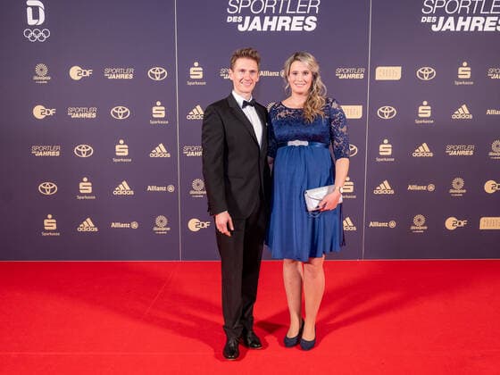 Natalie Geisenberger mit Ehemann Markus Scheer, Sportler des Jahres, Verleihung der Ehrung im Jahre 2022, 18.12.2022, Eibner-Pressefoto Sascha Walther Sportler des Jahres, Verleihung der Ehrung im Jahre 2022, 18.12.2022 Baden-Baden Copyright: xEibner-Pressefotox EP_EER