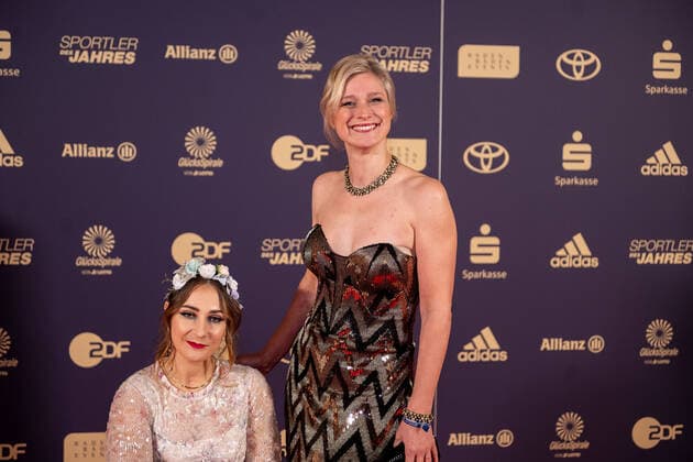 Kristina Vogel, Britta Heidemann, Sportler des Jahres, Verleihung der Ehrung im Jahre 2022, 18.12.2022, Eibner-Pressefoto Sascha Walther Sportler des Jahres, Verleihung der Ehrung im Jahre 2022, 18.12.2022 Baden-Baden Copyright: xEibner-Pressefotox EP_EER