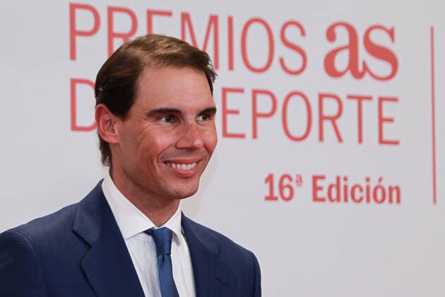 Sport Themen der Woche KW51 Sport Bilder des Tages December 20, 2022, MADRID, MADRID, SPAIN: Rafael Nadal, tennis player of Spain poses for a photo during the 16th edition of the As Sports Awards at The Westin Palace on December 20, 2022 in Madrid, Spain. MADRID SPAIN - ZUMAa181 20221220_zaa_a181_028 Copyright: xIrinaxR.xHipolitox