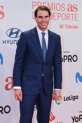 December 20, 2022, MADRID, MADRID, SPAIN: Rafael Nadal, tennis player of Spain poses for a photo during the 16th edition of the As Sports Awards at The Westin Palace on December 20, 2022 in Madrid, Spain. MADRID SPAIN - ZUMAa181 20221220_zaa_a181_029 Copyright: xIrinaxR.xHipolitox