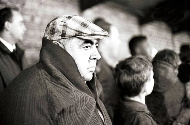 Vincente Feola Brazilian Team manager Vincente Feola looks solemn as he watches his team training at Troon Juniors football ground, before their match against Scotland at Hampden Park. 25th June 1966. Great Britain  Copyright: xTopFotox 0109720