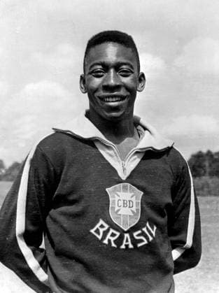 Pele A portrait of Brazilian centre forward Edison Arantes Do Nascimento Pele. 3rd November 1961. Brazil  Copyright: xTopFotox 0112681