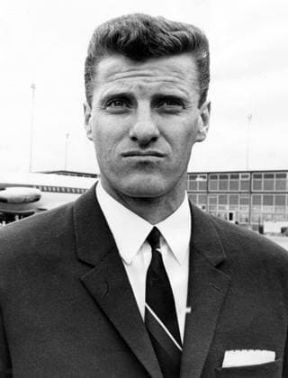Ferenc Sipos Ferenc Sipos, captain of the Hungary team to play England, on his arrival in London. 3rd May 1965 Great Britain  Copyright: xTopFotox 0547323