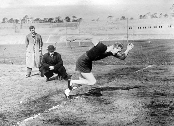 Prussia Prince Friedrich Earl of Prussia training for Olympic Games, Olympische Spiele, Olympia, OS Ulrich 1914 Russian Federation  Copyright: xTopFotox 0634474