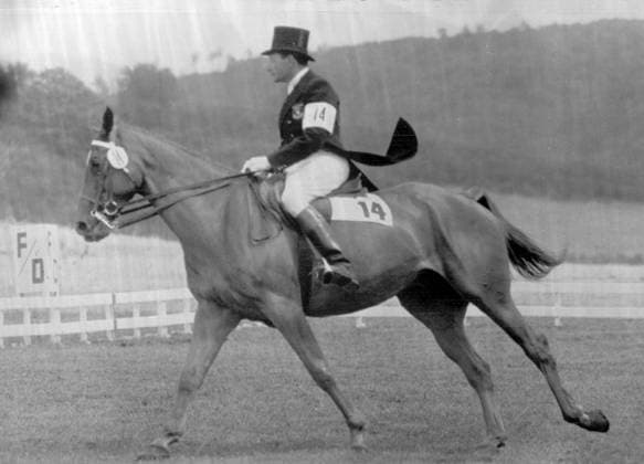 Olympic Games, Olympische Spiele, Olympia, OS Rome:Jackson Freeman of Ireland on St Finnbarr during Dressage at Olympic Games in Rome. 6 September 1960 Italy  Copyright: xTopFotox 0720679