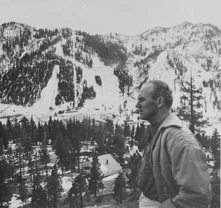 WILLY SCHAEFFLER DIRECTOR OF EVENTS AT THE WINTER OLYMPICS AT SQUAW VALLEY 11 JANUARY 1960 United States  Copyright: xTopFotox IPU387244