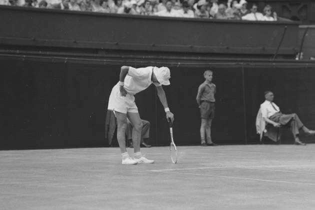 PLAYER NEALE FRASER AT WIMBLEDON LAWN TENNIS CHAMPIONSHIPS 1 JULY 1961  Copyright: xTopFotox IPU416701