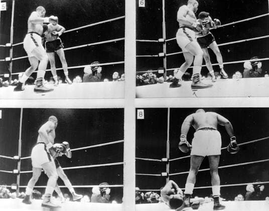 BOXERS SONNY LISTON AND FLOYD PATTERSON IN ACTION ; 26 SEPTEMBER 1962  Copyright: xTopFotox IPU442825