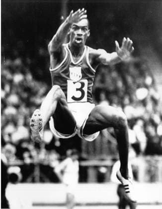 Bob Beamon Bob Beamon in action during men s long jump Britain vs US Athletic meeting in London August 1967  Copyright: xTopFotox Sp002483