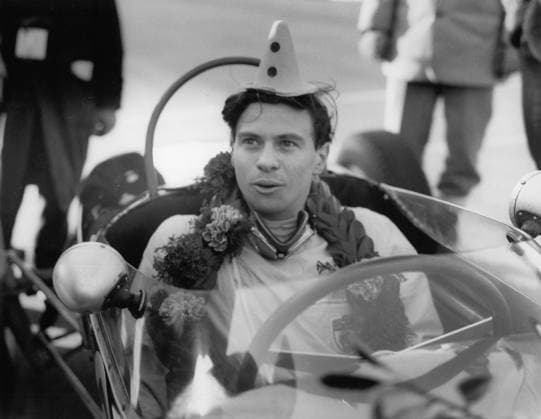 Jim Clark Jim Clark : 1936 - 1968 , British Formula One racing driver from Scotland , shown at Brand Hatch , England on Boxing Day in his Lotus after winning the race 28 December 1960  Copyright: xTopFotox Sp006520