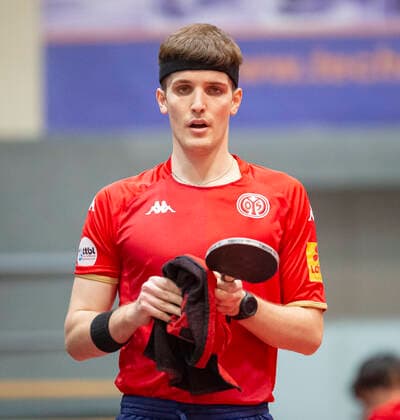 22.12.2022, xomx Tischtennis Bundesliga TTC RhönSprudel Fulda-Maberzell - 1. FSV Mainz 05 Bild: Luka Mladenovic