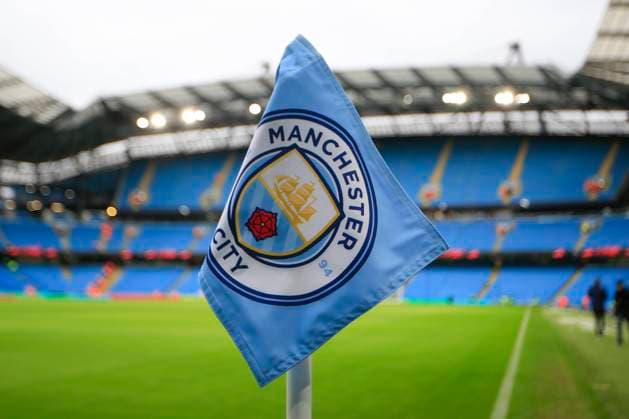 Premier League Manchester City v Everton Corner flag at the Etihad ahead of the Premier League match Manchester City vs Everton at Etihad Stadium, Manchester, United Kingdom, 31st December 2022 (Photo by Conor Molloy News Images) Manchester Etihad Stadium Manchester United, ManU Kingdom Copyright: xConorxMolloy NewsxImagesx