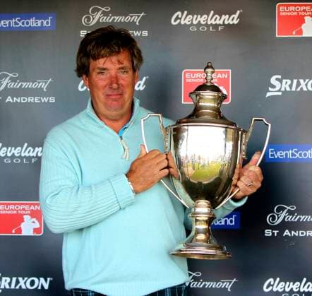 22.08.2010 Barry Lane winner of the Scottish Cleveland Golf Srixon Scottish Senior Open at Fairmont St Andrews  ActionPlus11084883 AndrewxBennison