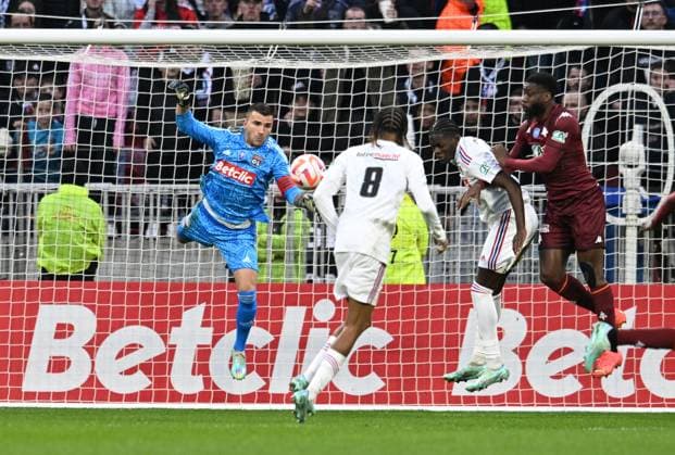 Anthony Lopes (lyon) FOOTBALL: Olympique Lyonnais vs FC Metz - 32e Coupe de France - 07 01 2023 FredericChambert Panoramic 
