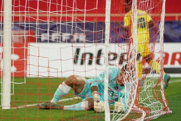 Thomas Didillon (AS Monaco) FOOTBALL : AS Monaco vs Rodez - 32eme de finale de Coupe de France - Monaco - 07 01 2023 NorbertScanella Panoramic 